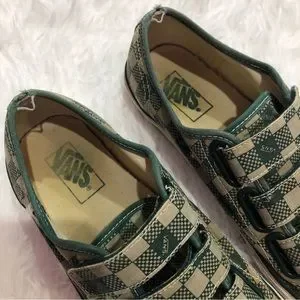 Vans Shoes Vans Prison Issue Velcro Checkerboard Sneakers